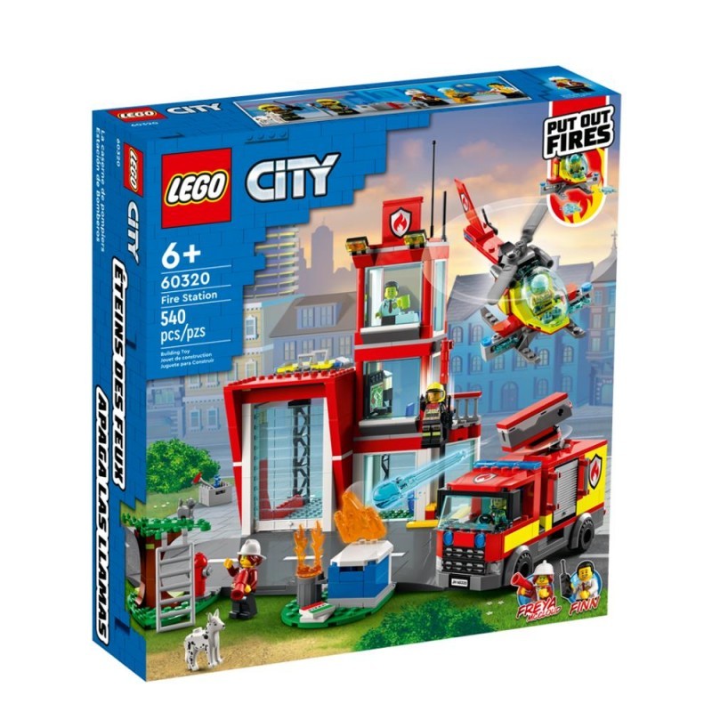Lego city 60320 - Caserma dei pompieri