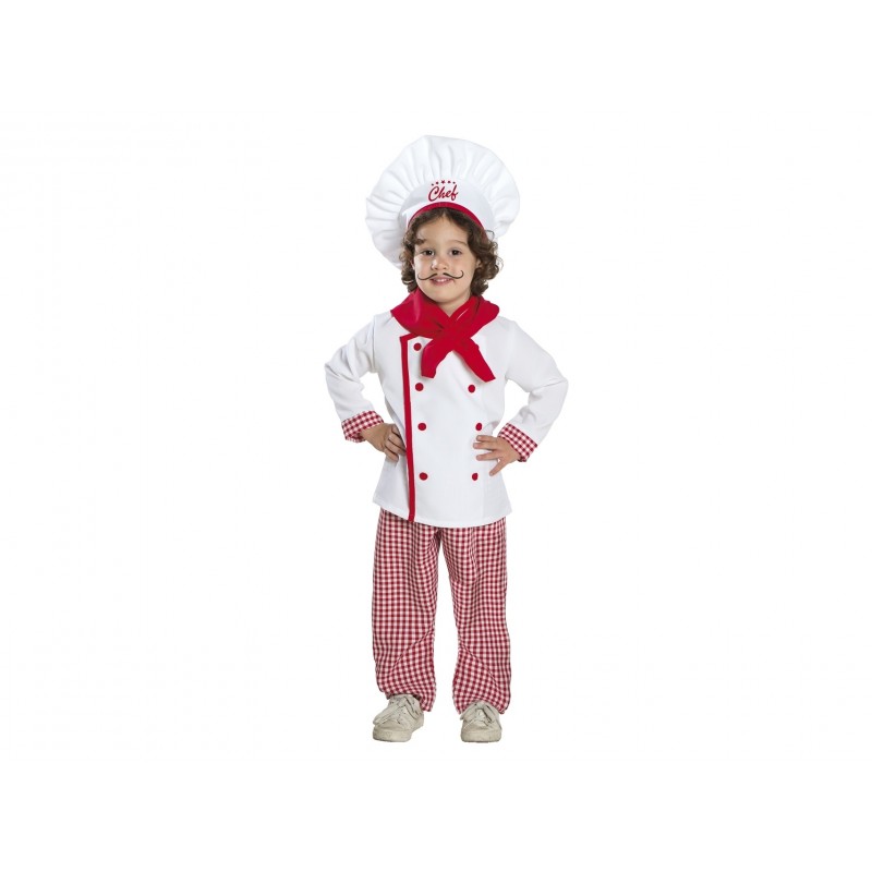 Costume di Carnevale da Piccolo Chef 3 anni - Fancy Magic