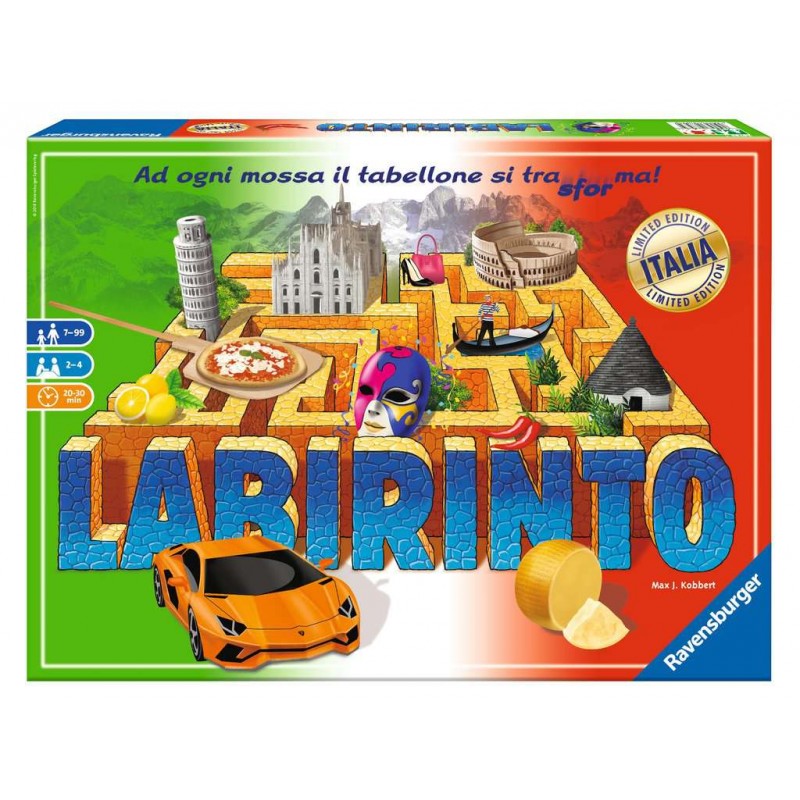 Gioco da tavolo - Labirinto Italia